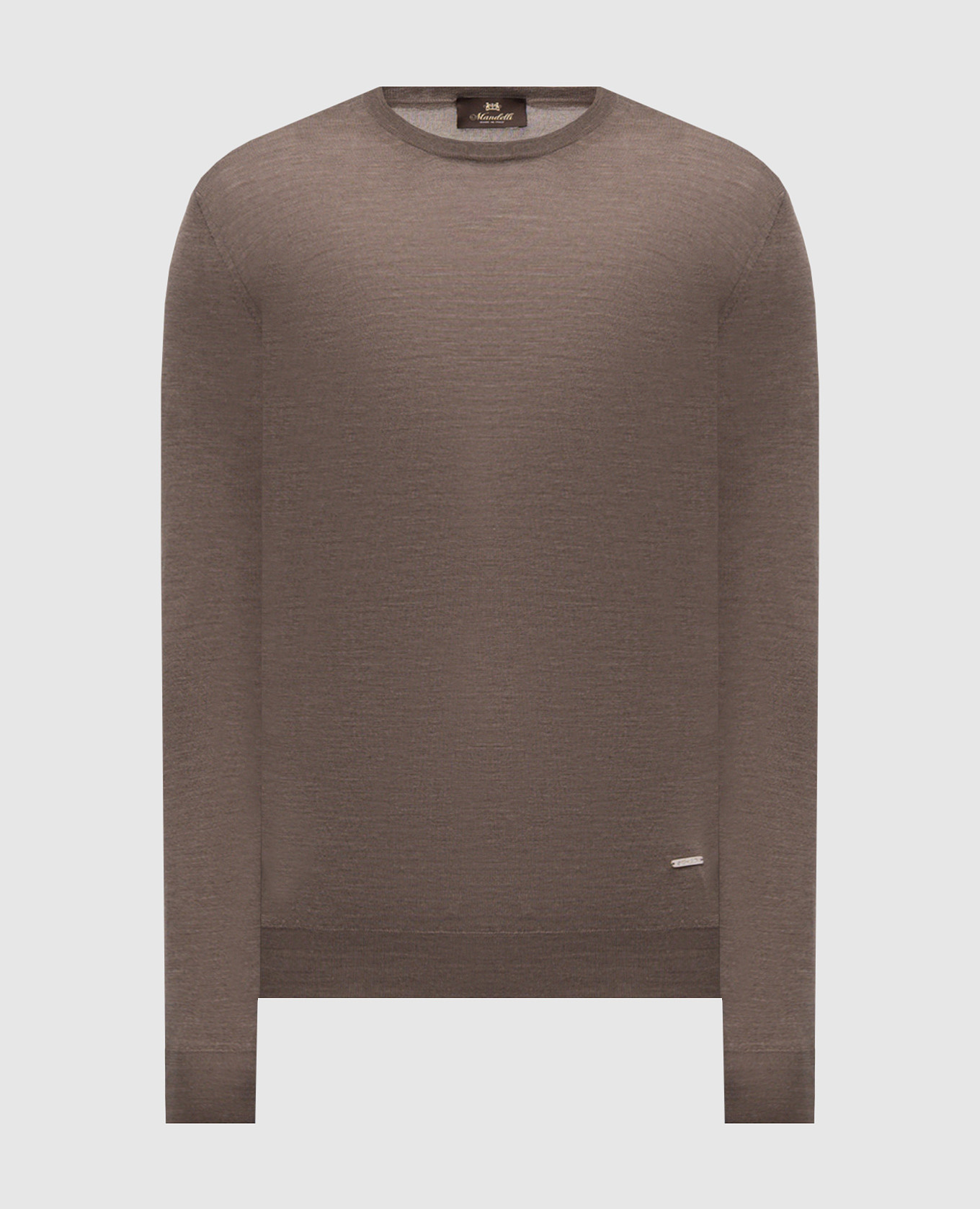 

Brown wool jumper Enrico Mandelli