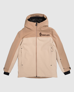 Moncler Grenoble ENFANT Children's beige ski jacket Moriond K29571A00006597S5810