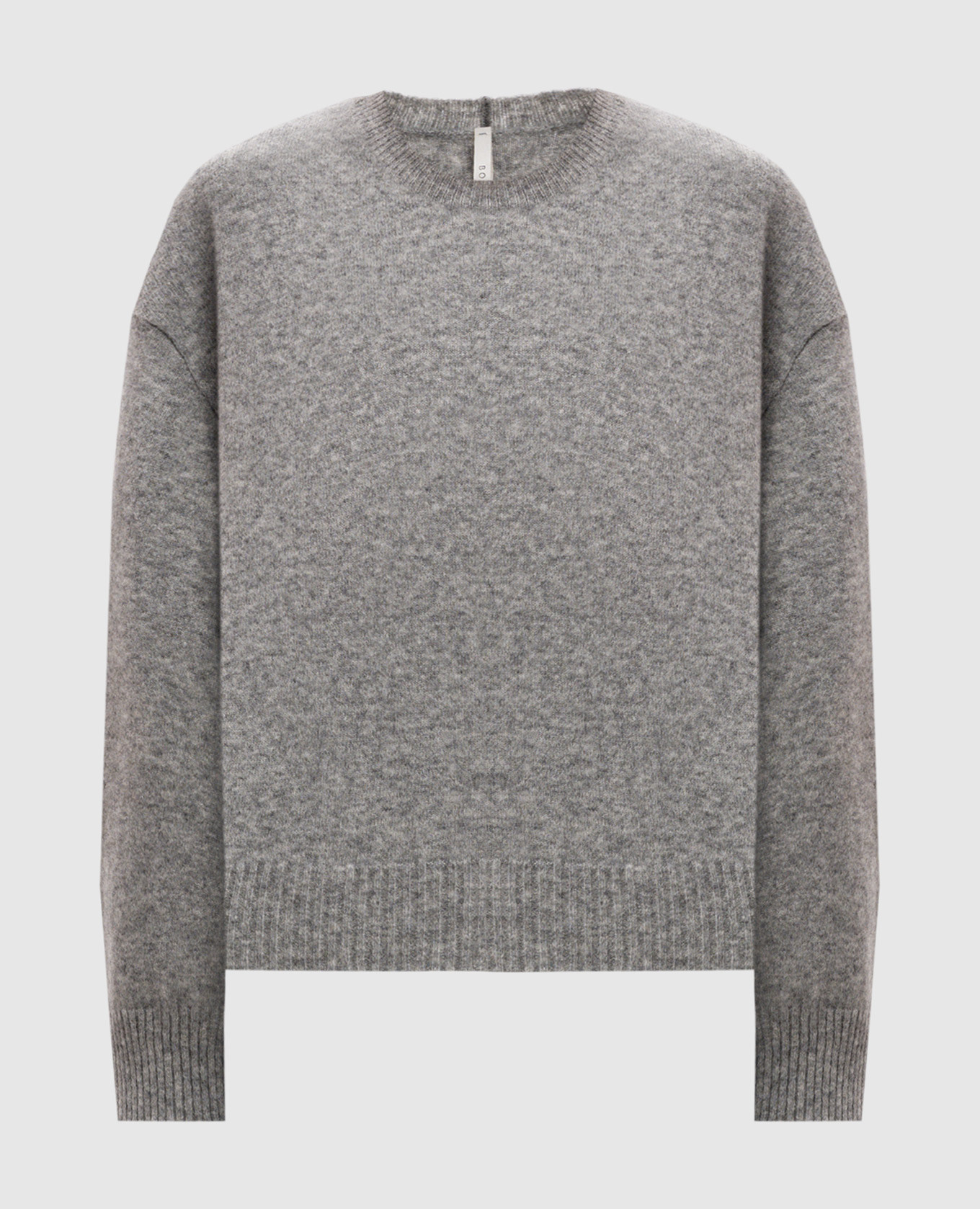 

Gray sweater with cashmere and silk BOBOUTIC, Серый