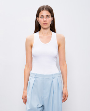 WARDROBE.NYC White top with a scar W1016R04