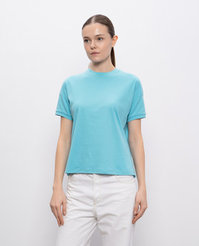 MooRER Blue T-shirt LIGEA LIGEASI8