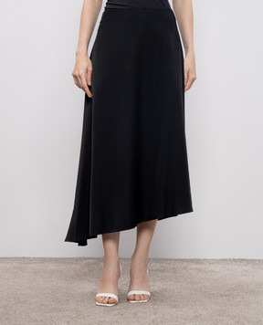 Peserico Black midi skirt P0509306644