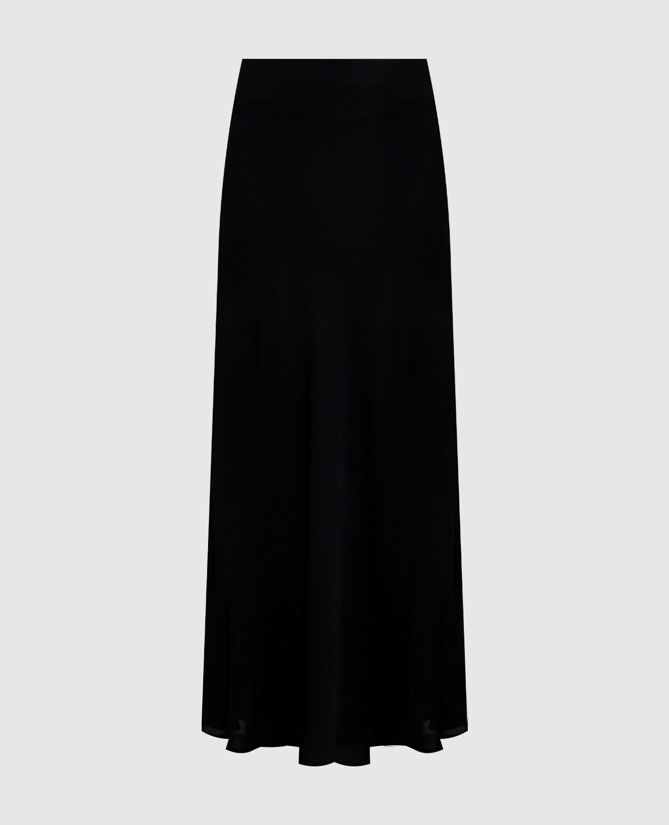 

Black silk maxi skirt Jacob Lee