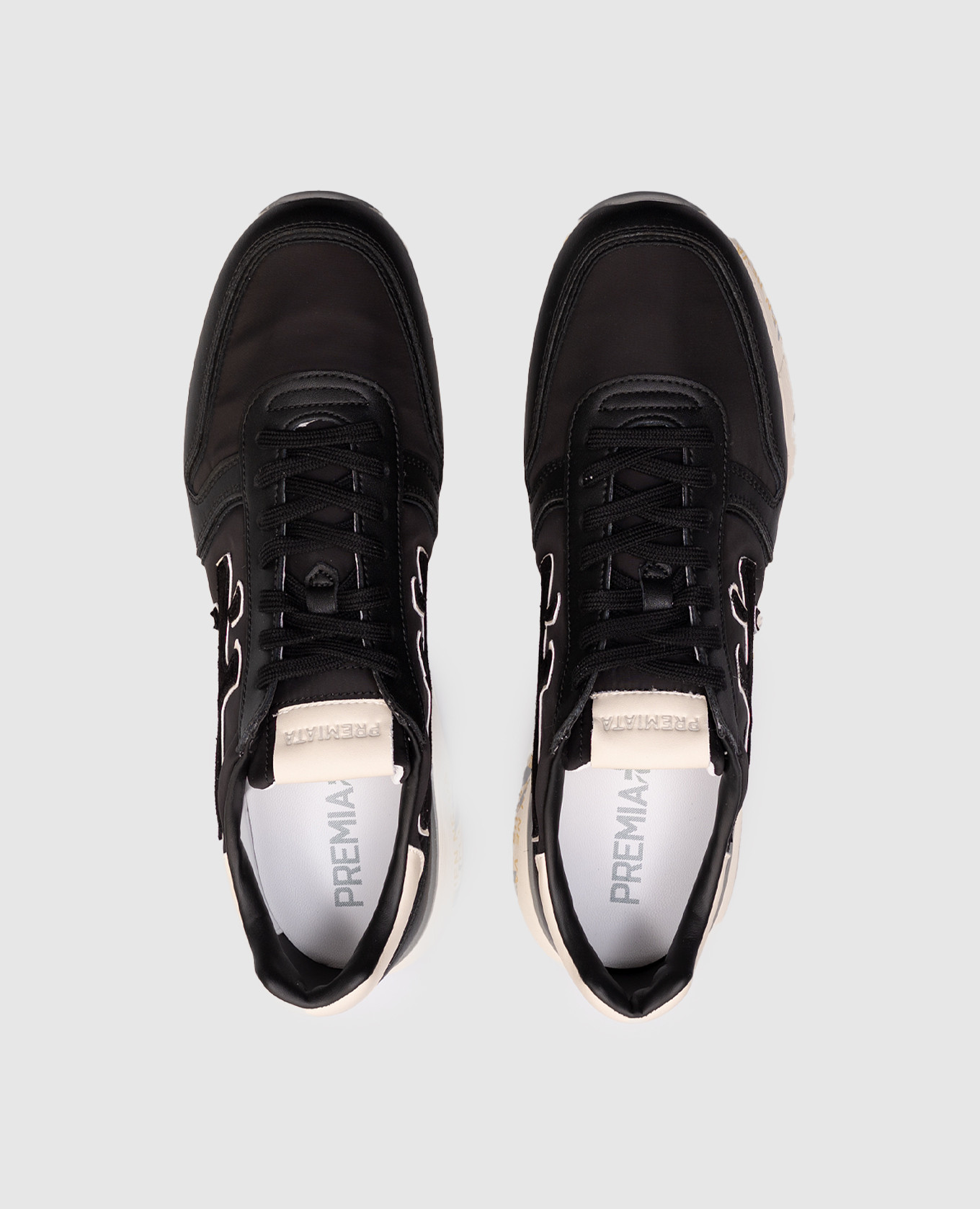 

Black MICK combination sneakers Premiata