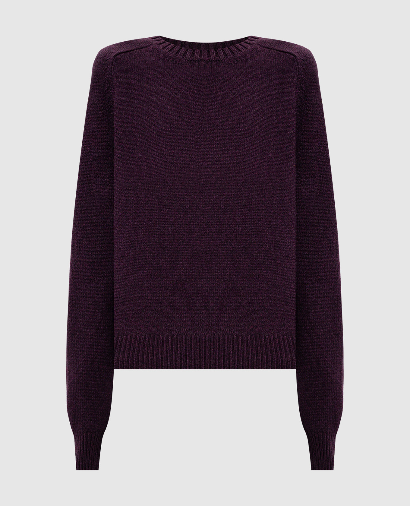 Purple Nera cashmere sweater Khaite