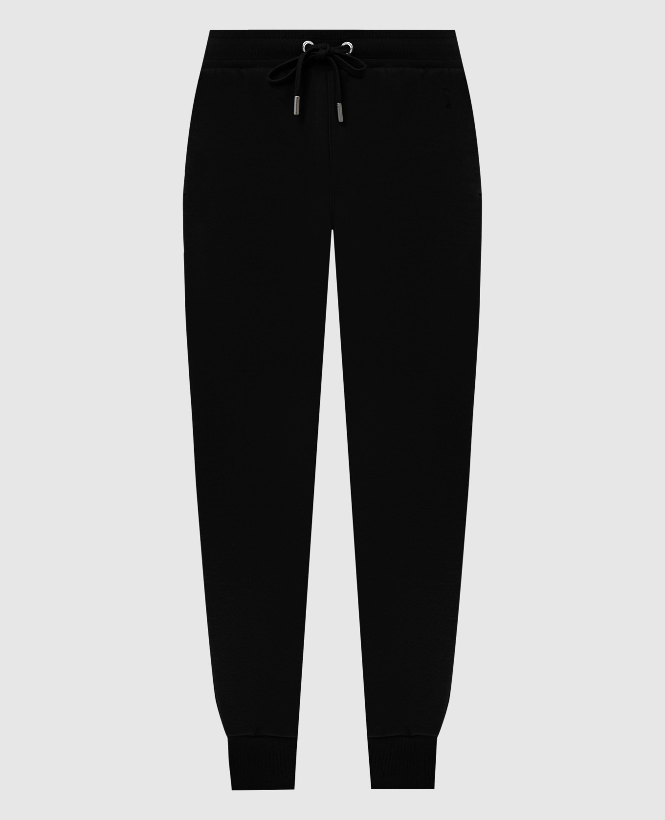 

Black joggers with logo embroidery Ami Paris