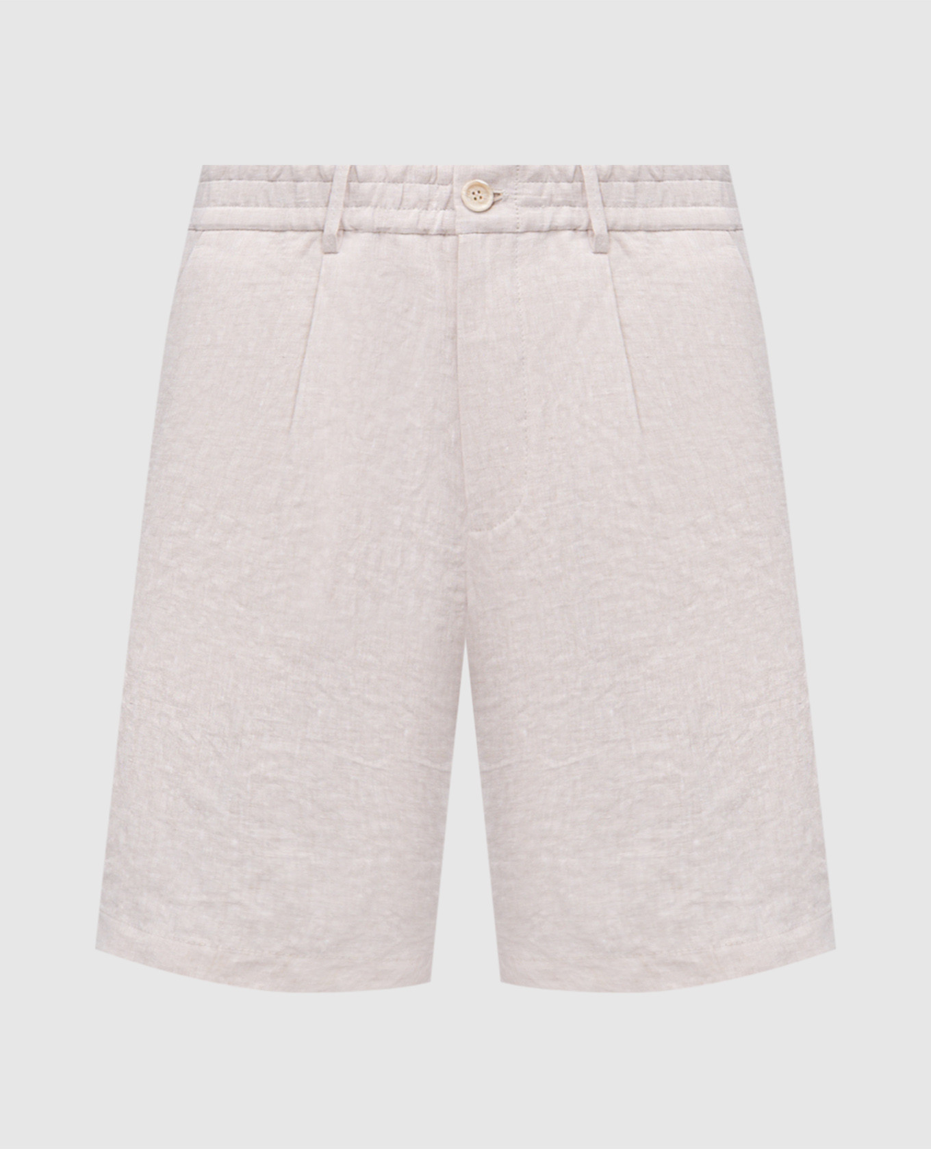 

Beige linen shorts Brunello Cucinelli