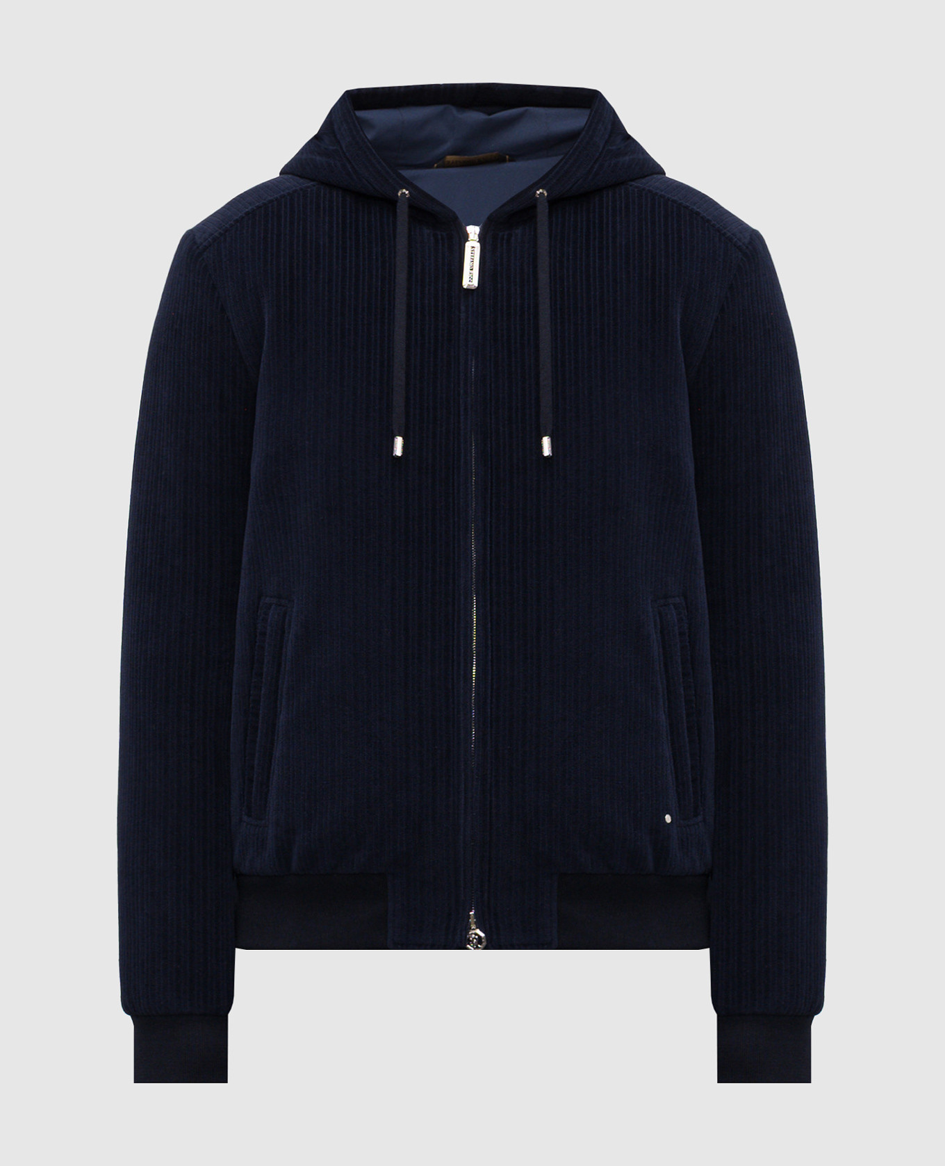 Blue velvet jacket with cashmere Stefano Ricci