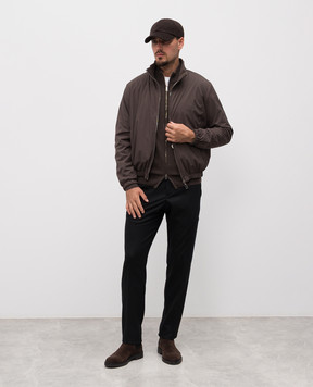 Marco Pescarolo Black wool pants METIS5215