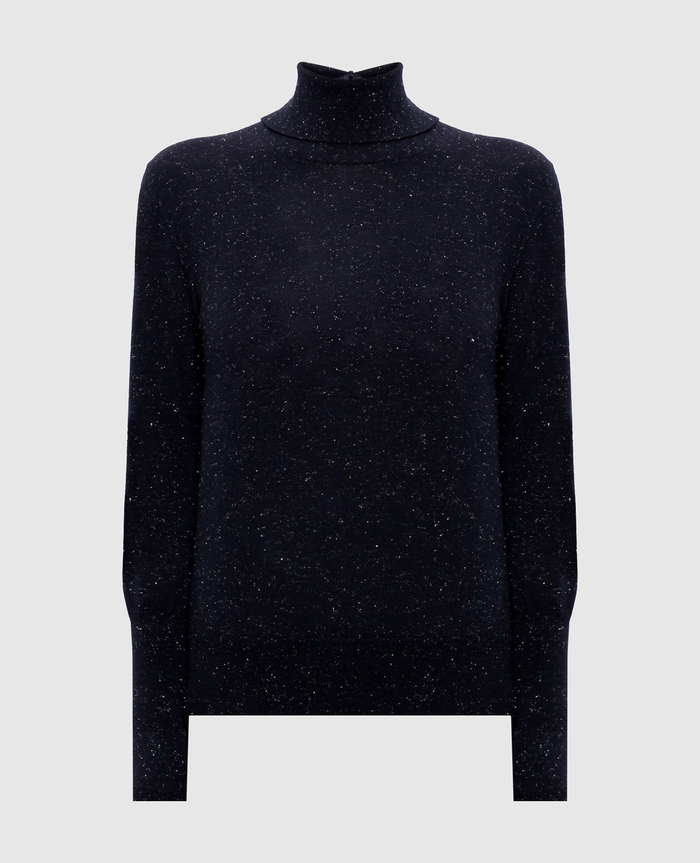 Blue wool golf with lurex Peserico