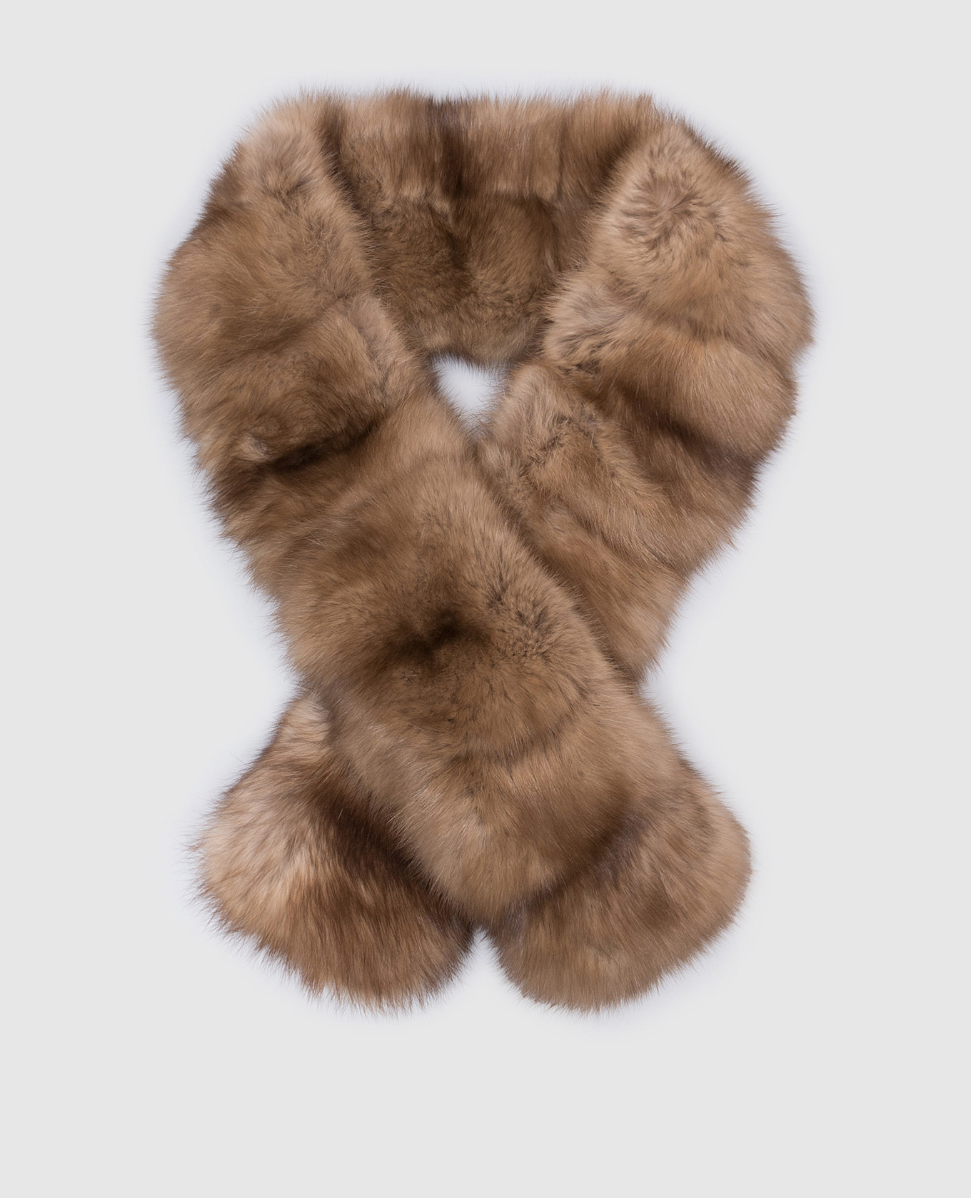 

Brown fur scarf Florence Mode