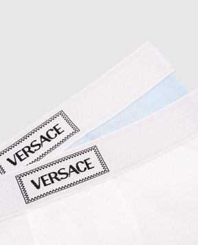 Versace Children's boxer briefs set with logo 10187861A13344