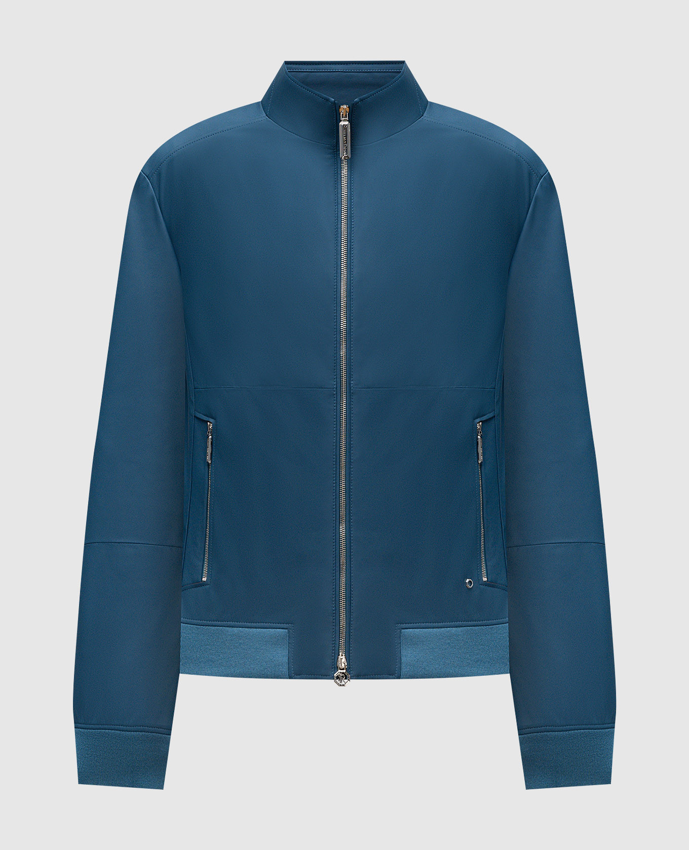 

Blue leather jacket Stefano Ricci