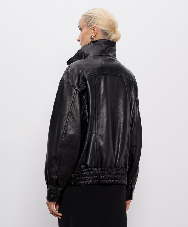 Saint Laurent - Black leather jacket 836515YCNU2 - shop with
