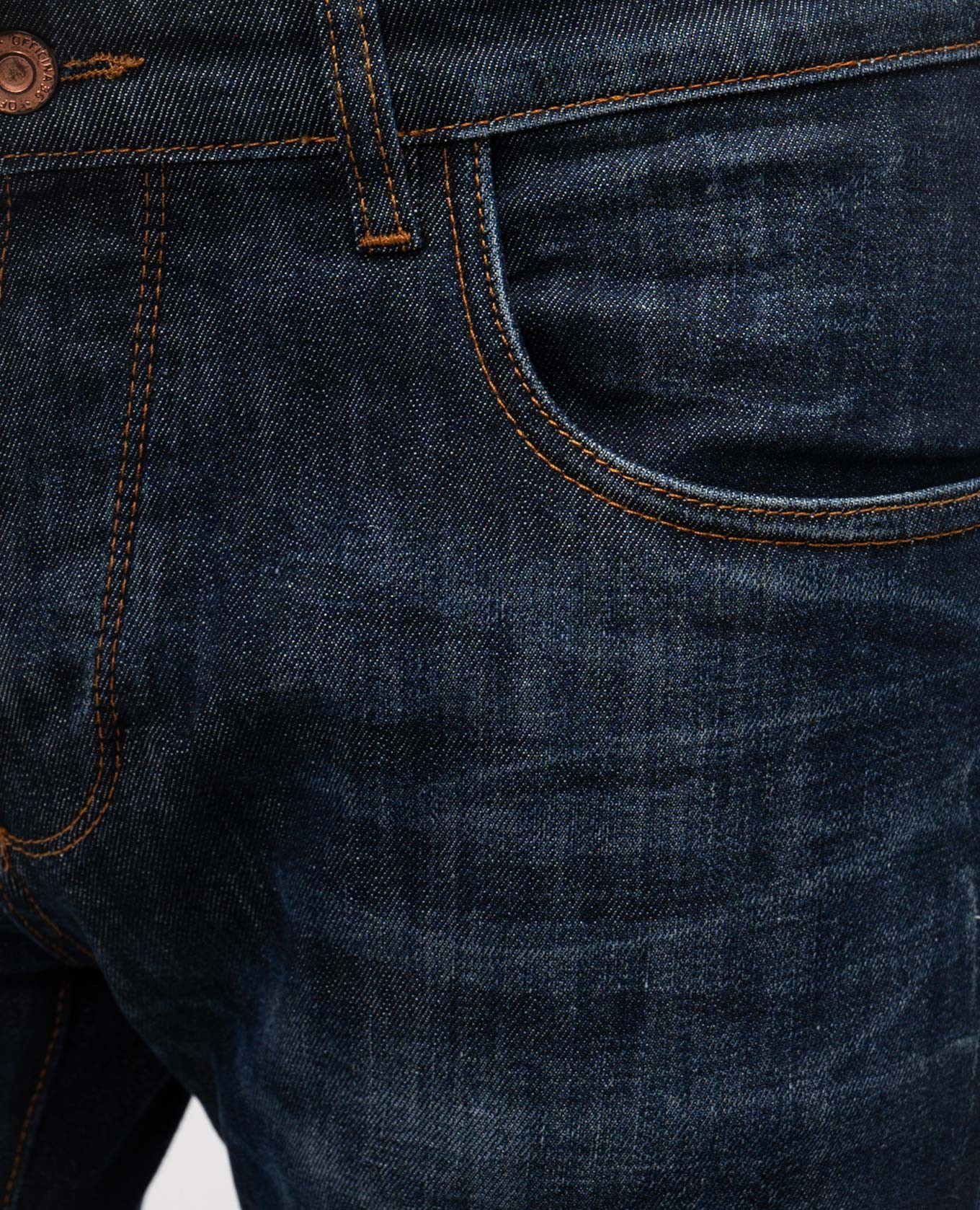 Blue jeans with a worn effect Officina 36 5