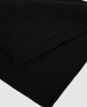 Dolce&Gabbana Black cashmere scarf FXR17TJDVC2