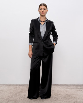 Peserico Black jacket with wool E0119707556