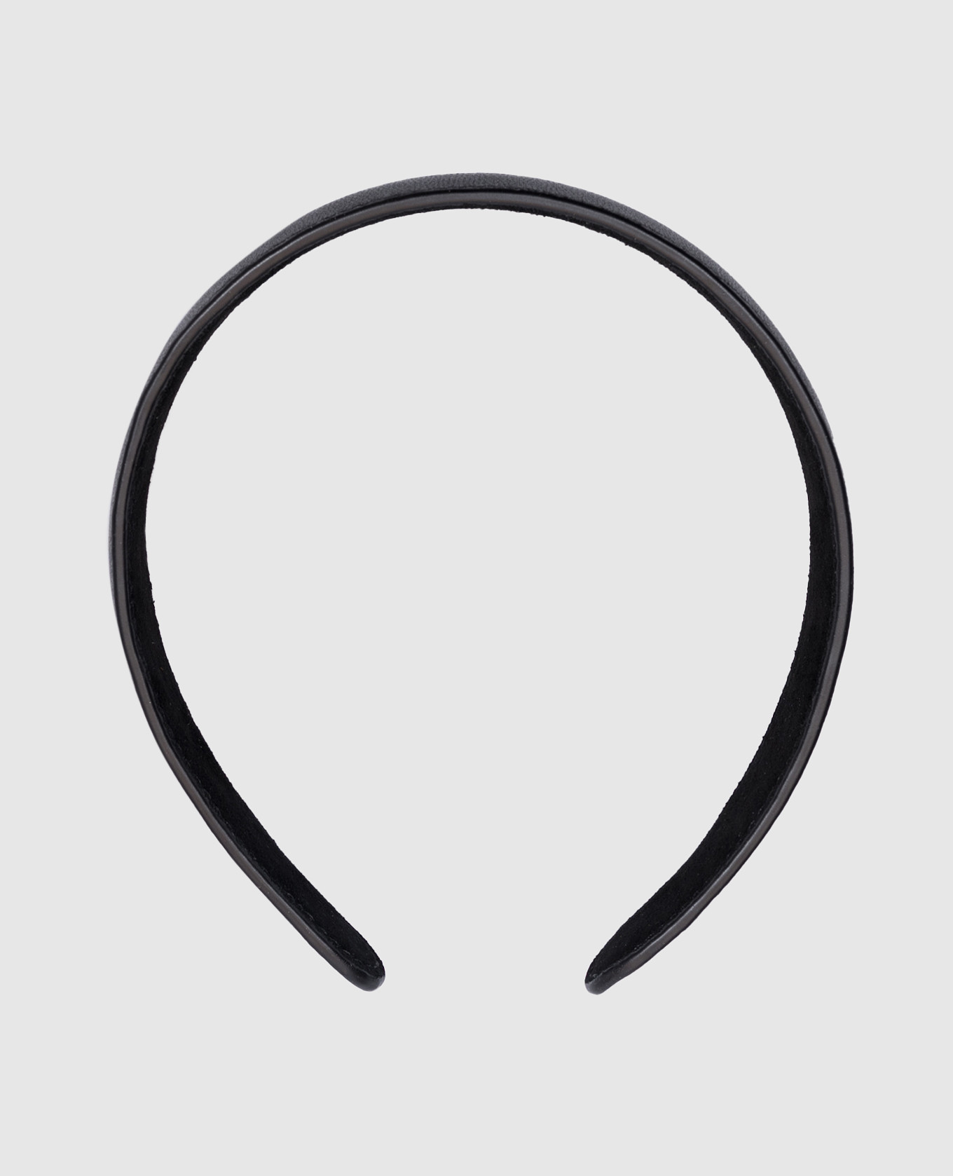 

Black leather Heidi hoop LELET NY