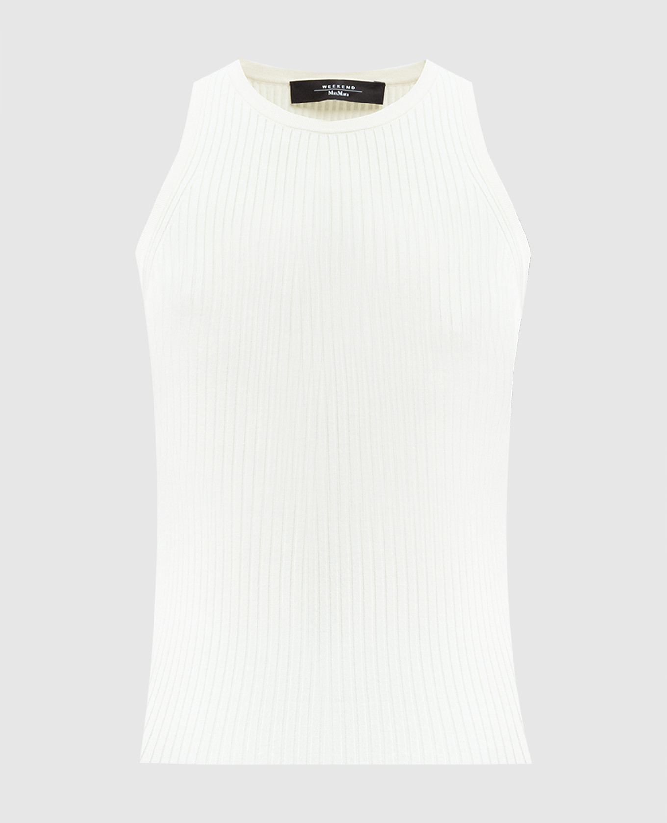 

Beige OLIMPO ribbed top Max Mara Weekend