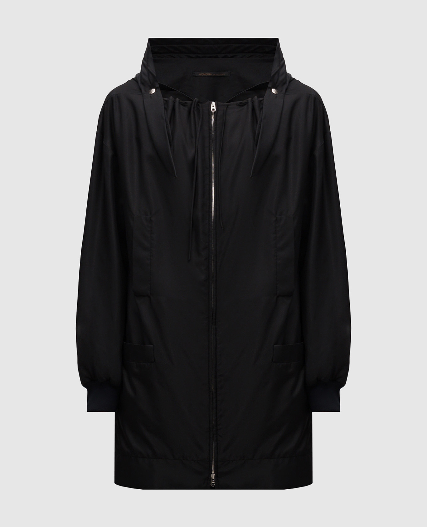 

Black silk jacket Agnona