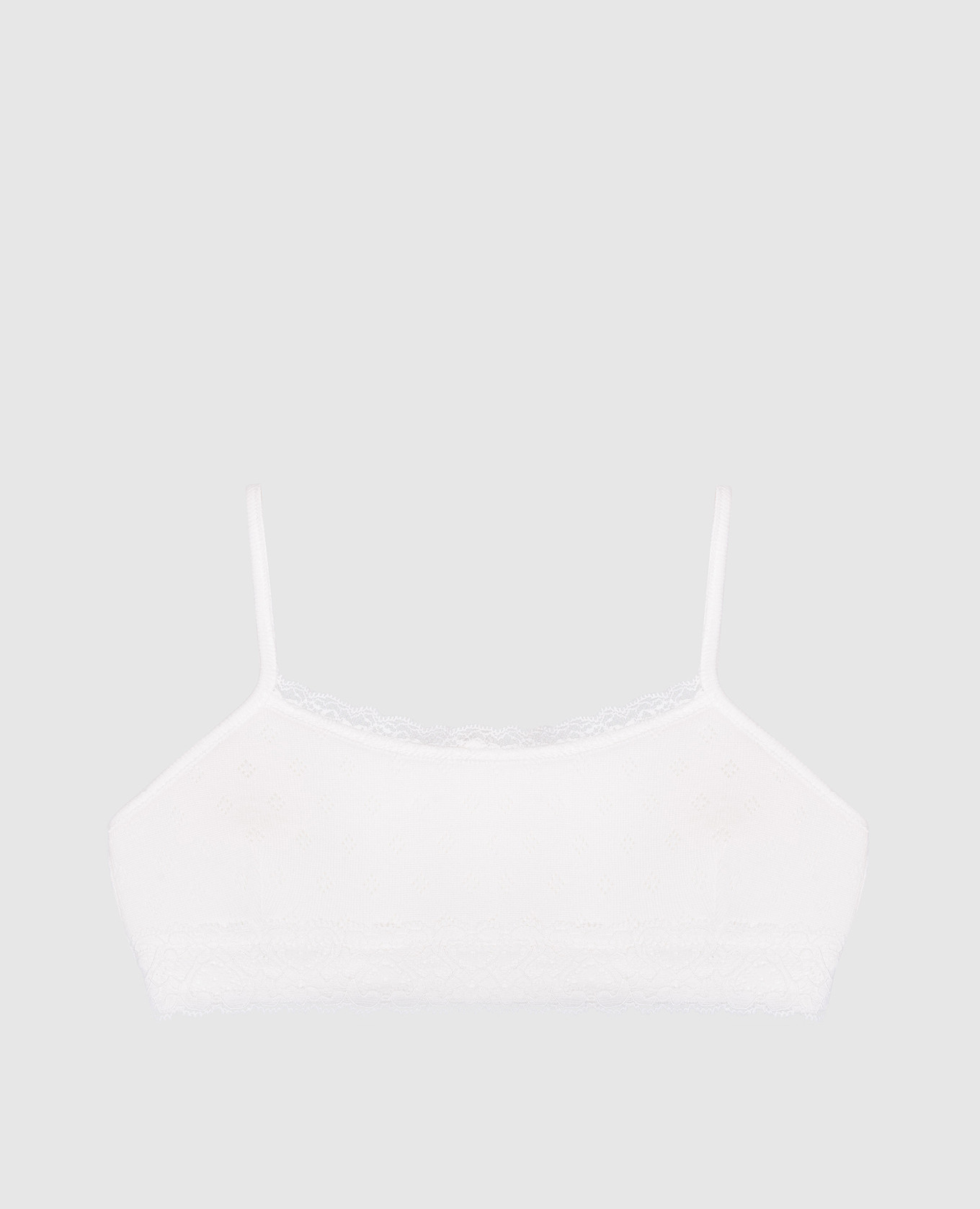 Children&#39;s white top with lace Story Loris