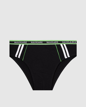 RiminiVeste Navigare children's black briefs B21184ZJ