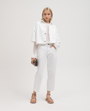AERON White openwork jumper ARCH ARCH