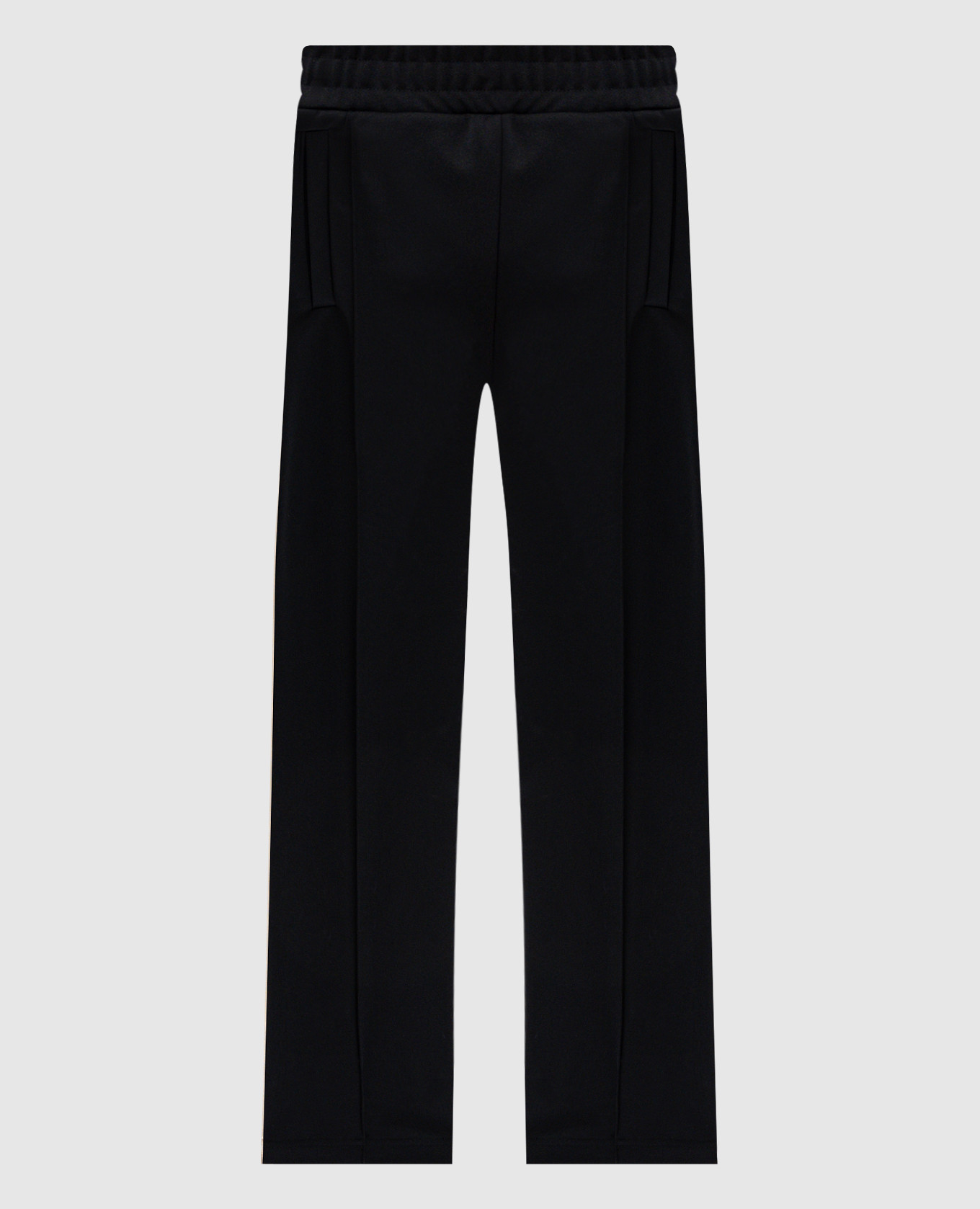 Pantalon de survêtement noir avec logo imprimé