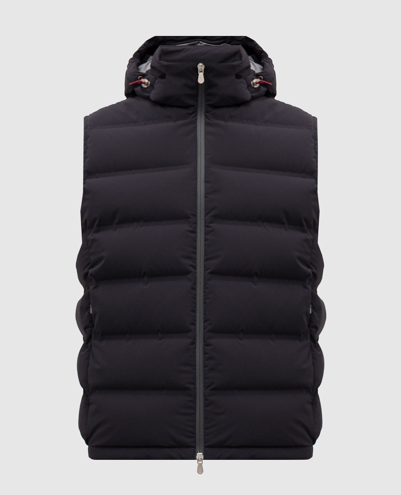Blue down vest Brunello Cucinelli