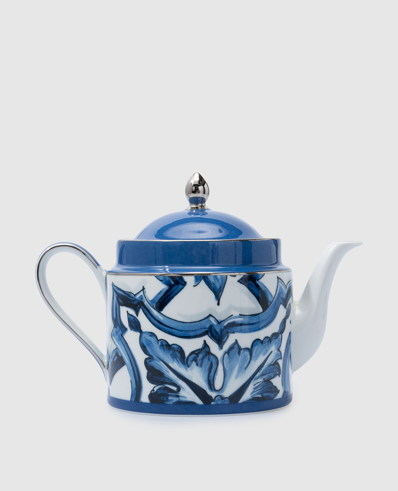 

Blue porcelain teapot with print Dolce&Gabbana