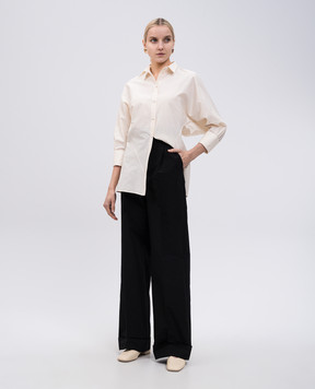 Philosophy di Lorenzo Serafini Beige blouse A02010722