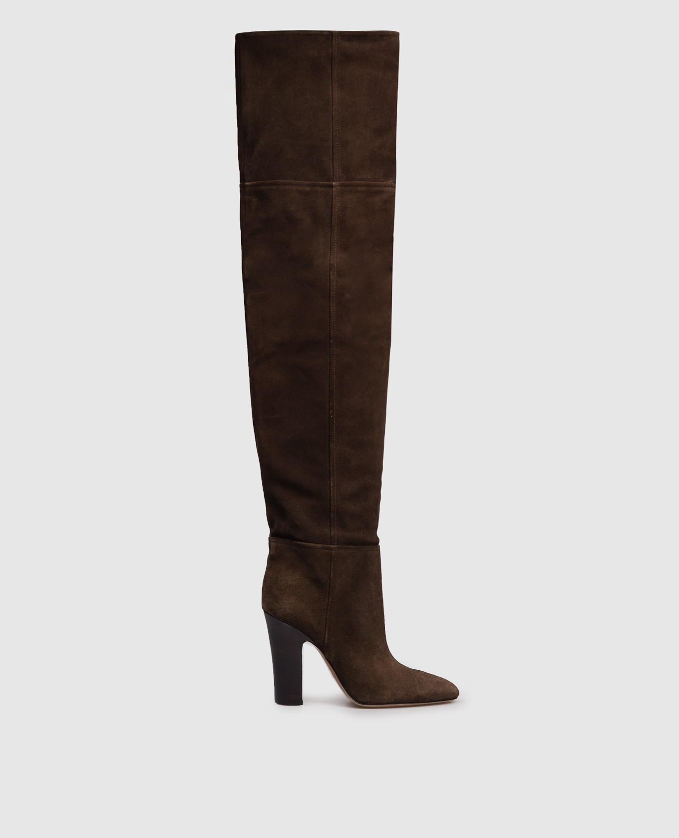 Lavinia brown suede over-the-knee boots Paris Texas