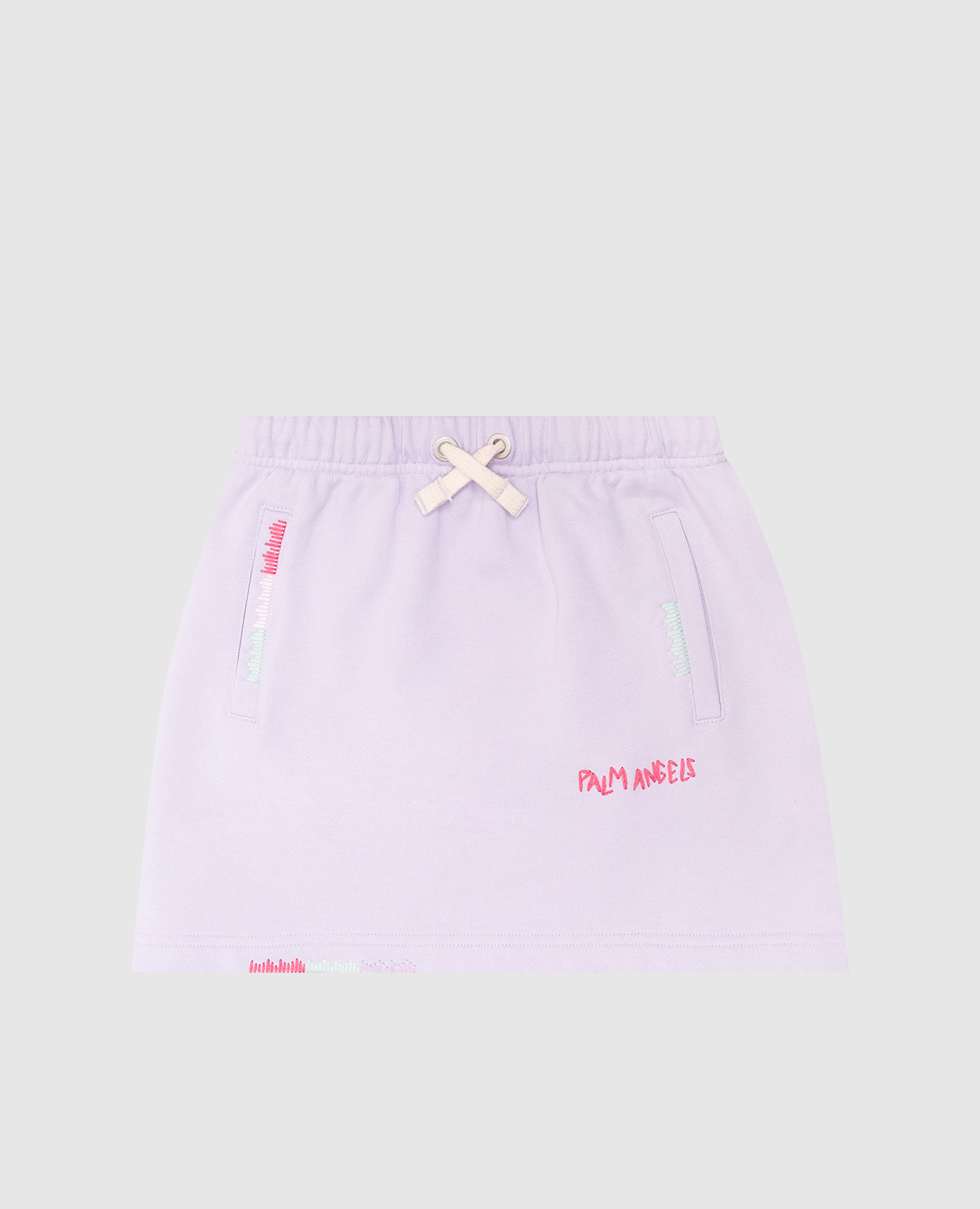 

Children's purple skirt with logo Palm Angels, Violet