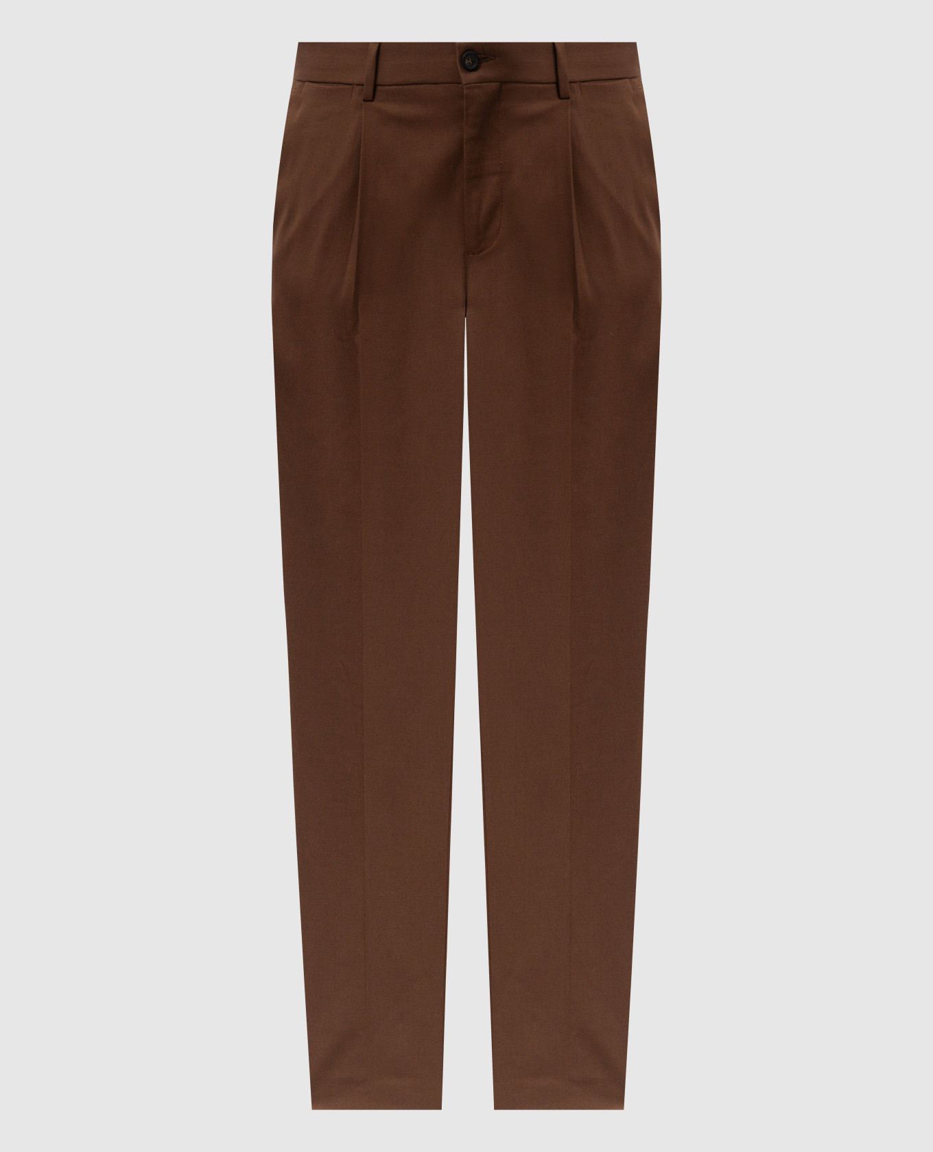 

Brown pants with wool Peserico