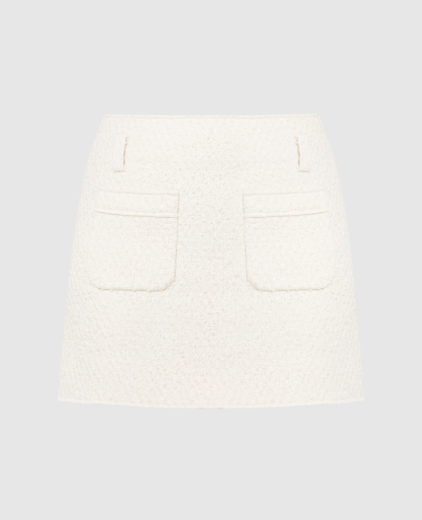 White tweed skirt Philosophy di Lorenzo Serafini