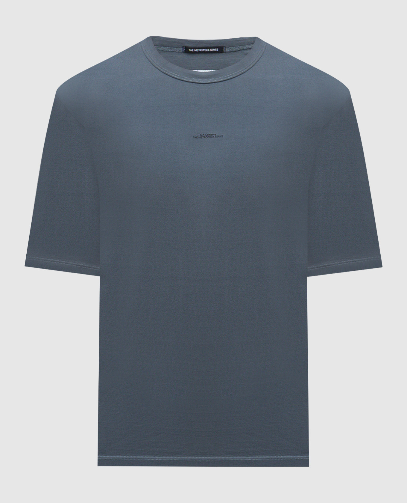 Blue T-shirt with print C.P. Company
