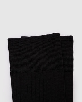 RiminiVeste Black socks Principe PRINCIPE