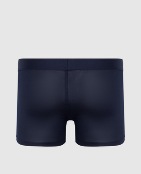 Zimmerli Blue boxer briefs with logo 7001343