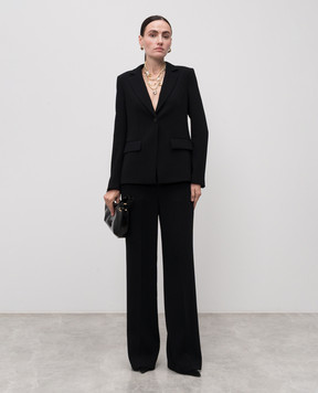Twinset Black pants with logo 252TP2160