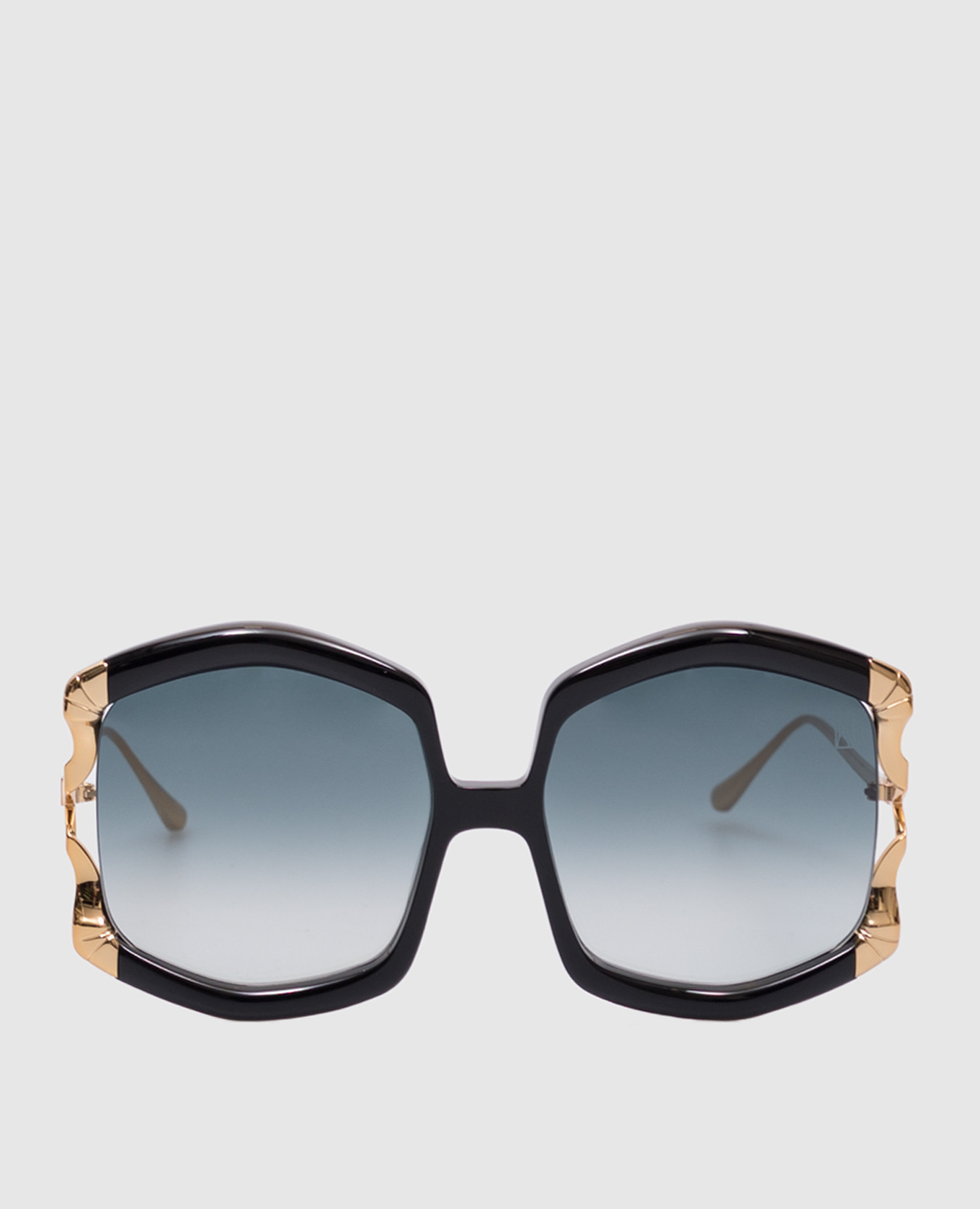 

LA VIE EN ROSE black sunglasses with 24-karat gold plating Anna-Karin Karlsson