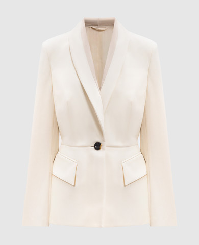 Rindi - Beżowe futro wykonane z futra lisa 059VO024 - kup