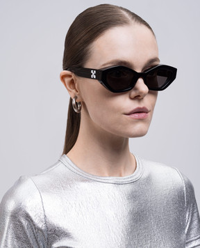 Off-White Black Hilo sunglasses OERI144S25PLA001