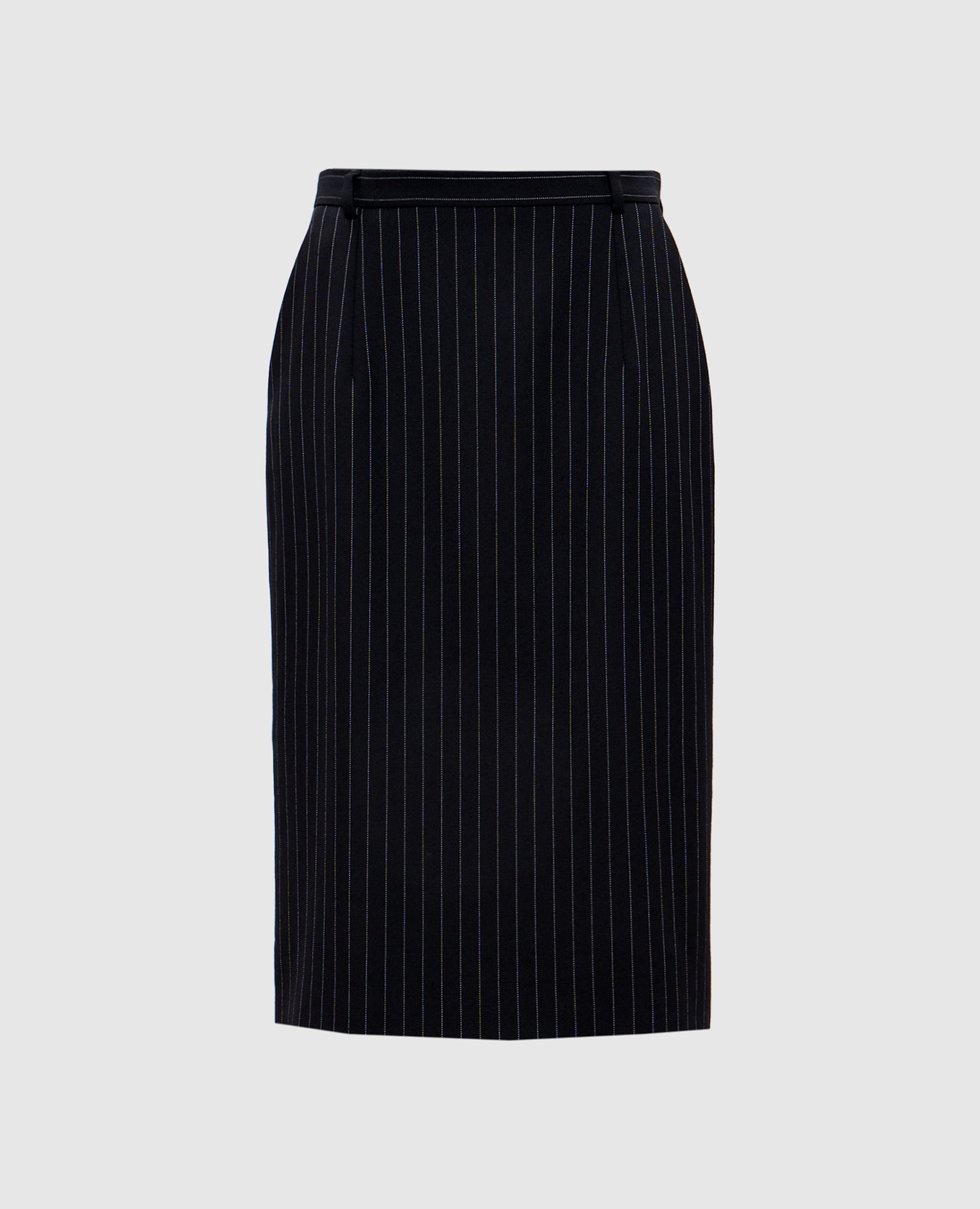 

Black striped wool skirt Dolce&Gabbana