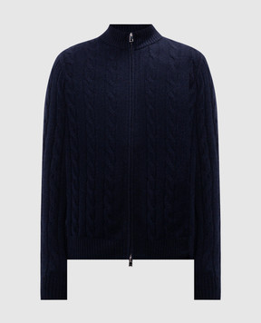 Cashmere&Whiskey Blue cashmere jumper MU9641307341TR