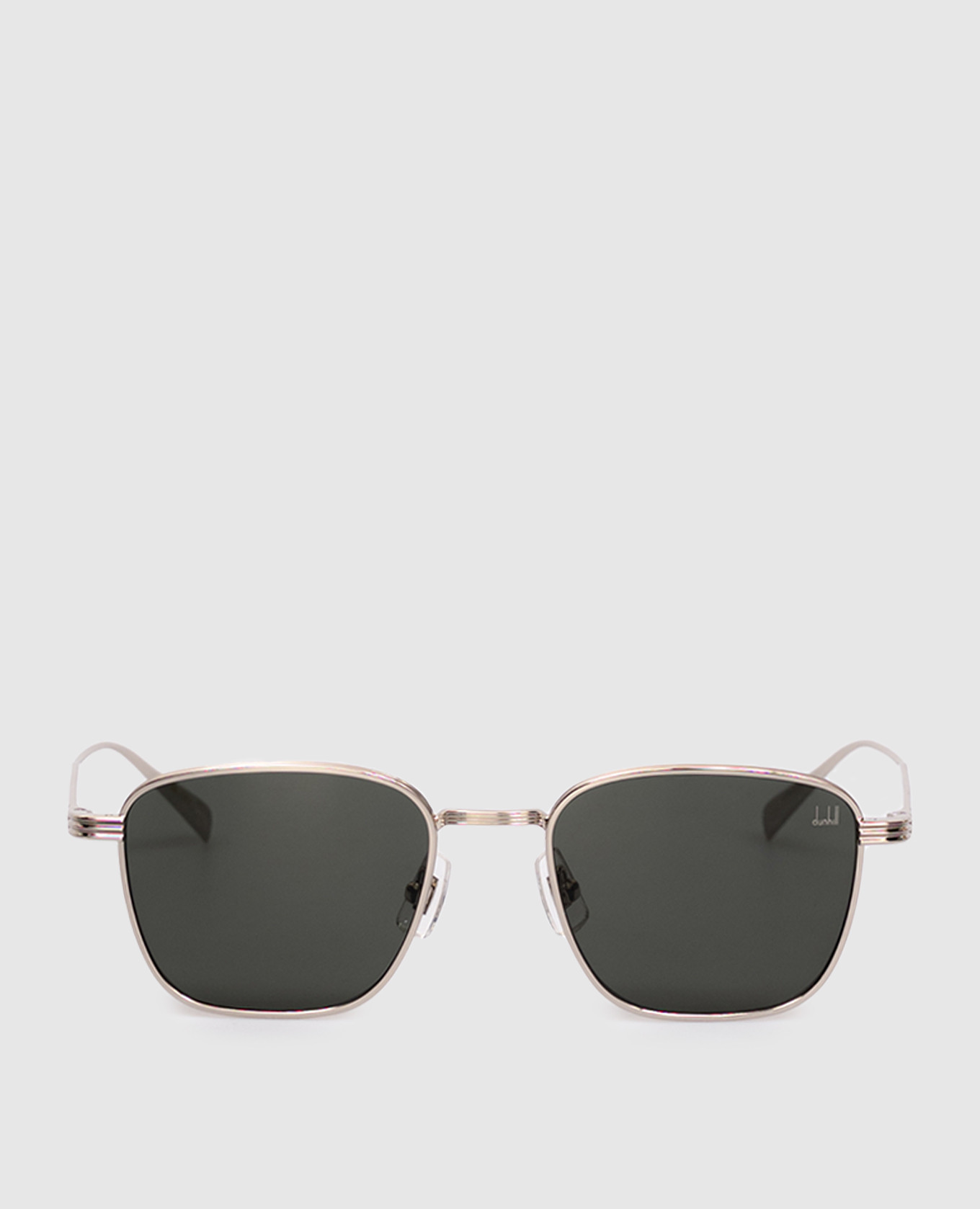 

Silver sunglasses with logo Dunhill