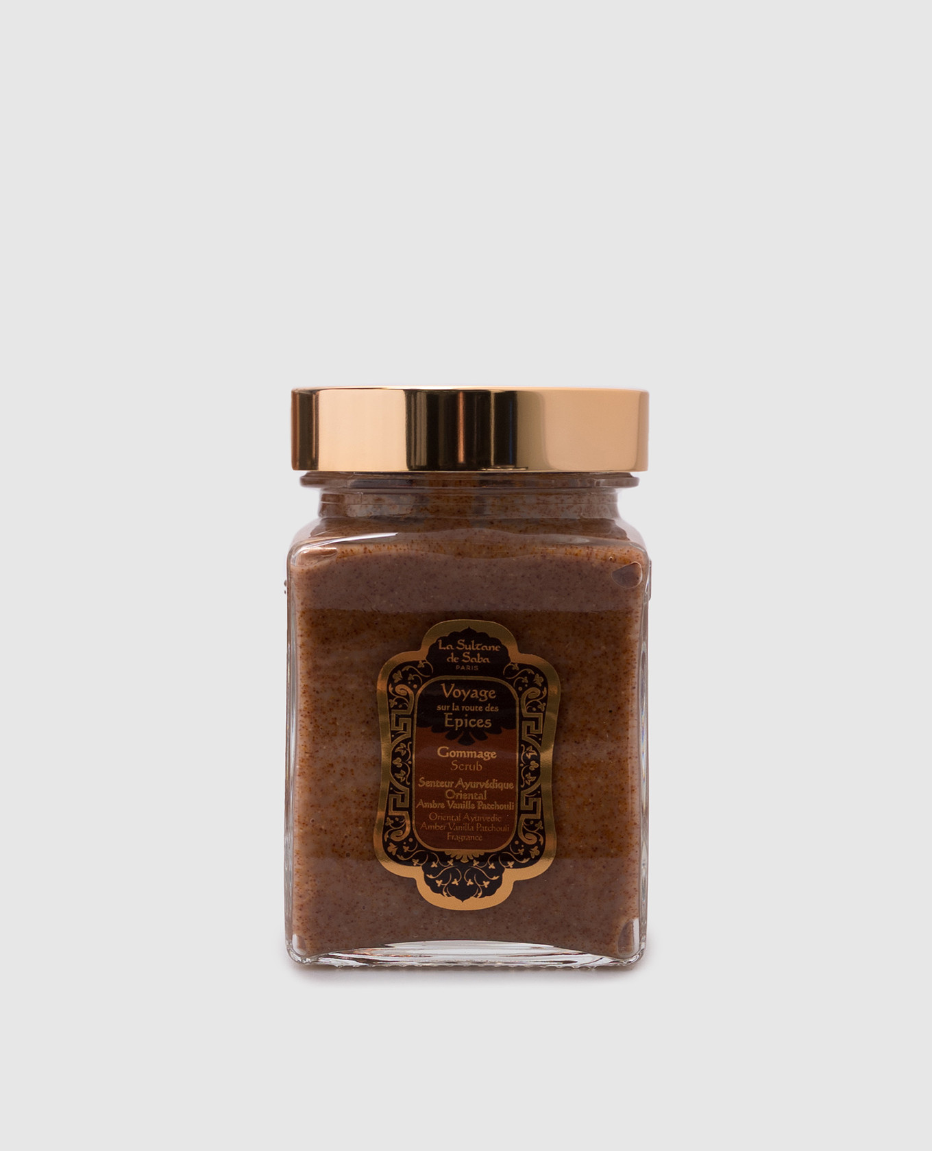 

Body scrub with vanilla and patchouli scent 300 g La Sultane de Saba, Brown