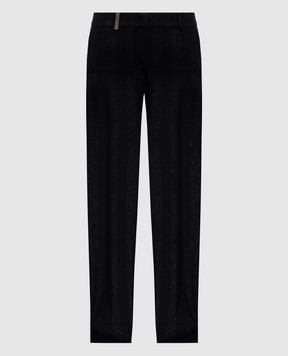 Peserico Black pants with wool A0471802046