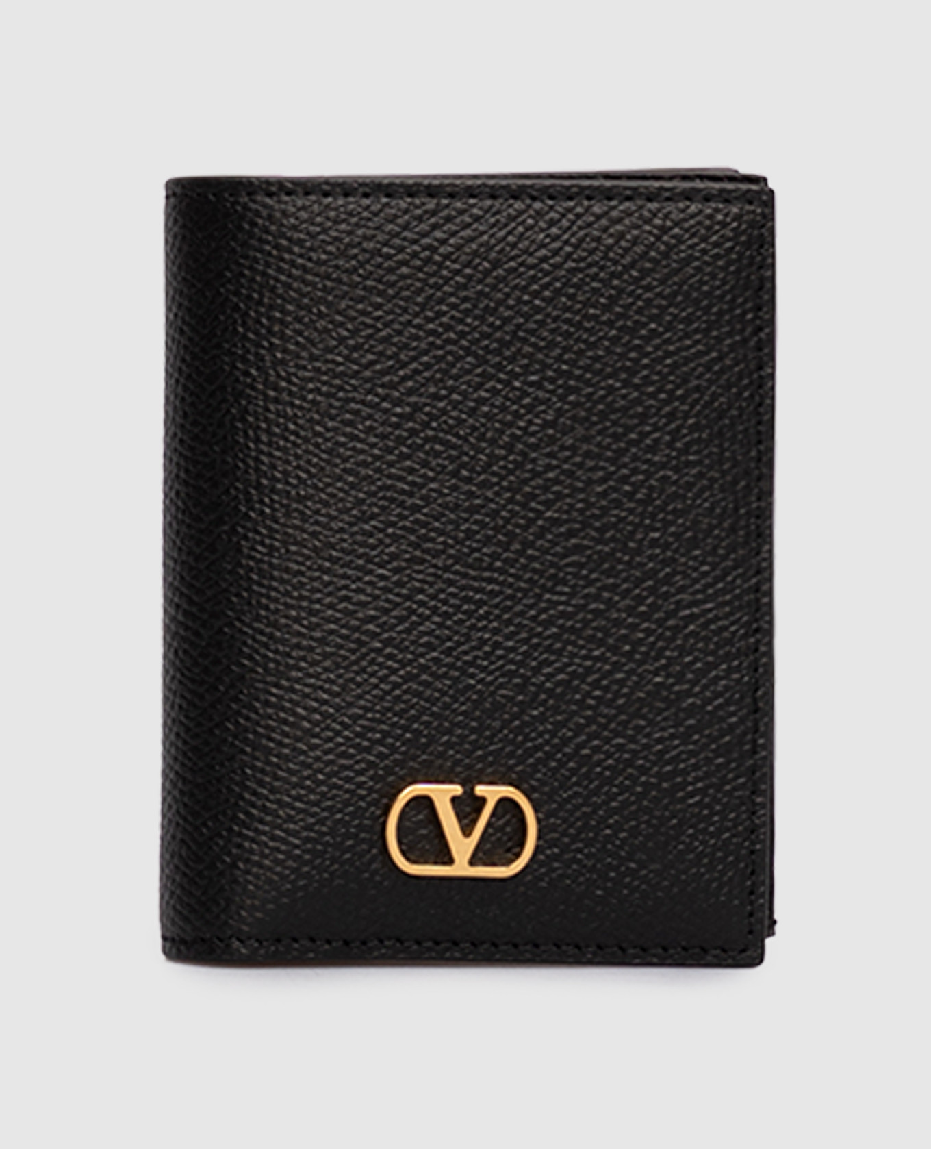 

Black leather wallet Vlogo Valentino