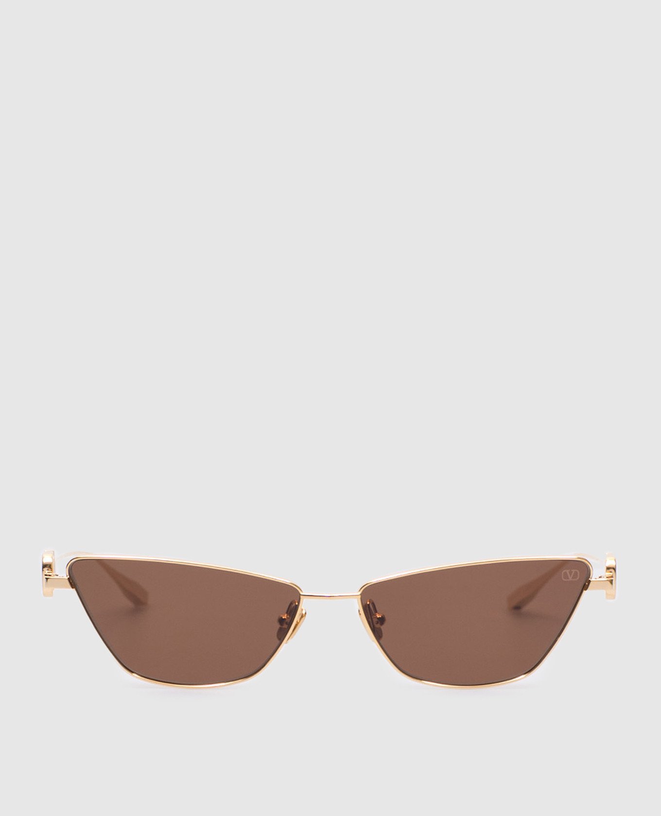 

Gold Sunglasses VLogo Sign Valentino, Golden