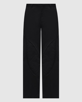 Heliot Emil Black pants CONCORDANCE M10108
